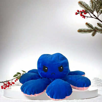 Big Reversible Octopus Plush Toy - Shri Toys