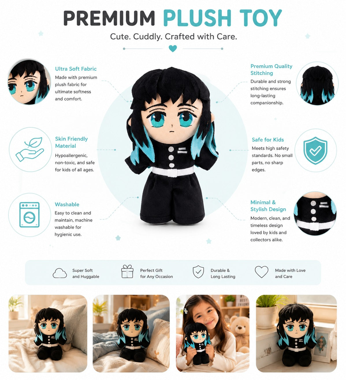 Muichiro Tokito Plush Toy