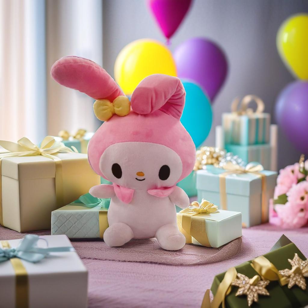 My Melody Plush Soft Toy - Shri Toys
